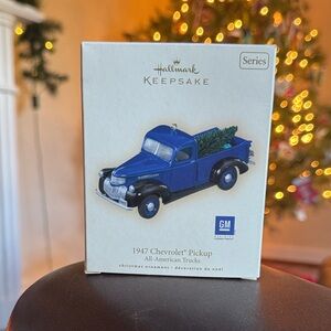 2007 Hallmark Keepsake 1947 Chevrolet Pickup Ornament - All-American Trucks